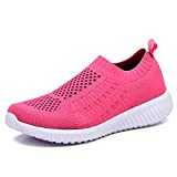 TIOSEBON Women's Athletic Walking Shoes - best work shoes for flat feet